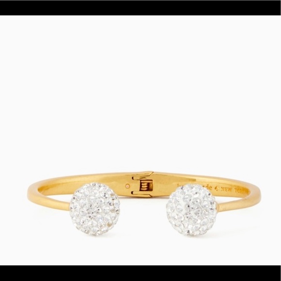 KATE SPADE “Razzle Dazzle” Open Hinged Bangle - Picture 3 of 7